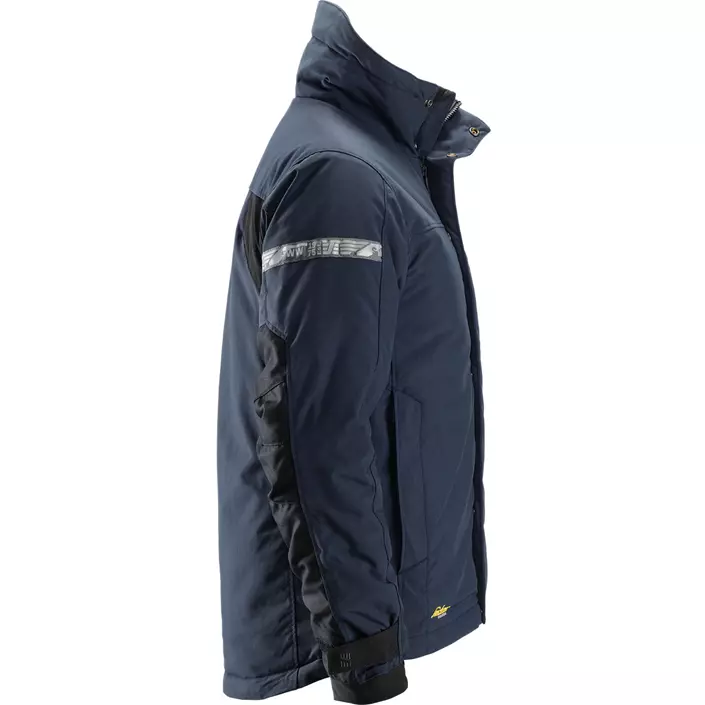 Snickers AllroundWork 37.5® winter work jacket 1100, Marine Blue/Black, large image number 3