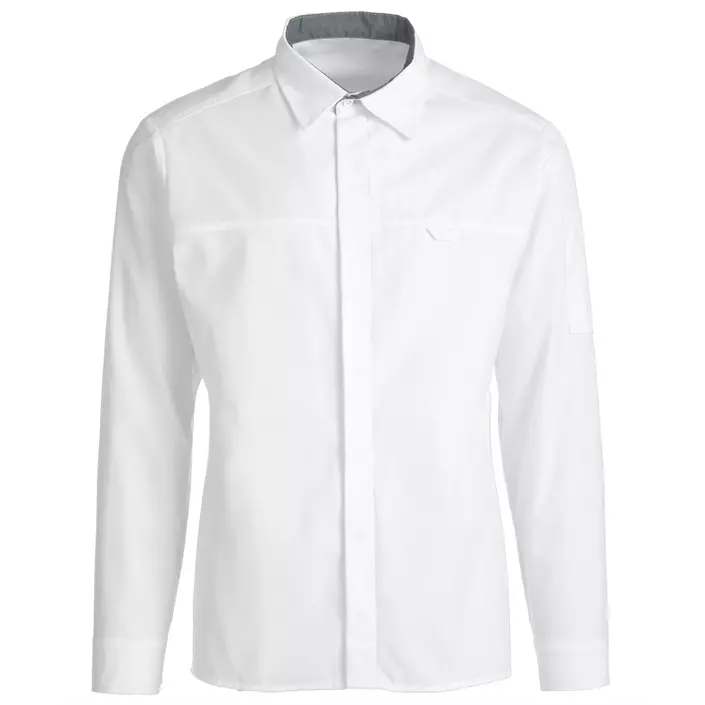 Kentaur modern fit tjenerskjorte, Hvid, large image number 0