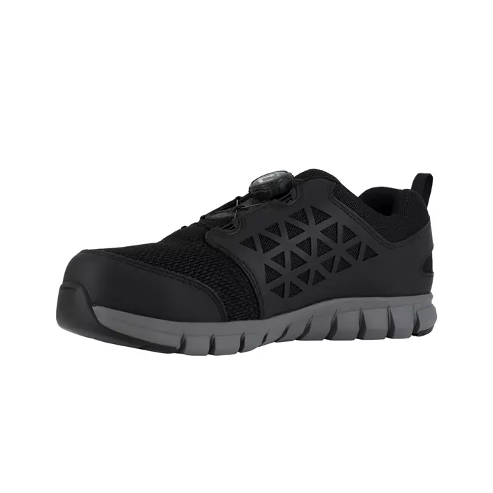 Reebok Excel Light UTURN® safety shoes S1P, Black, large image number 4