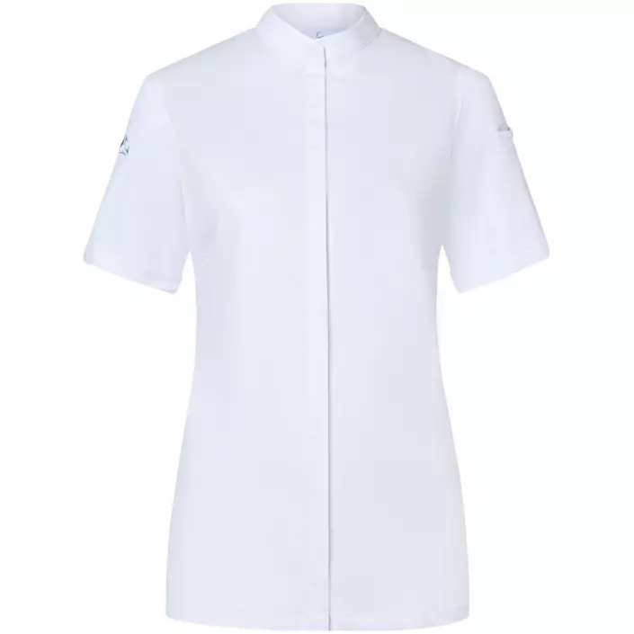 Karlowsky DIAMOND CUT® Avantgarde kortærmet dame kokkejakke, White , large image number 0