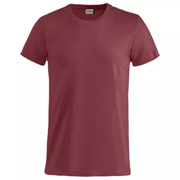 Clique Basic T-skjorte, Bordeaux