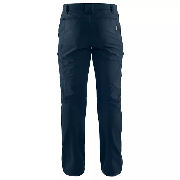 Blåkläder softshell service trousers, Dark Marine Blue, large image number 1