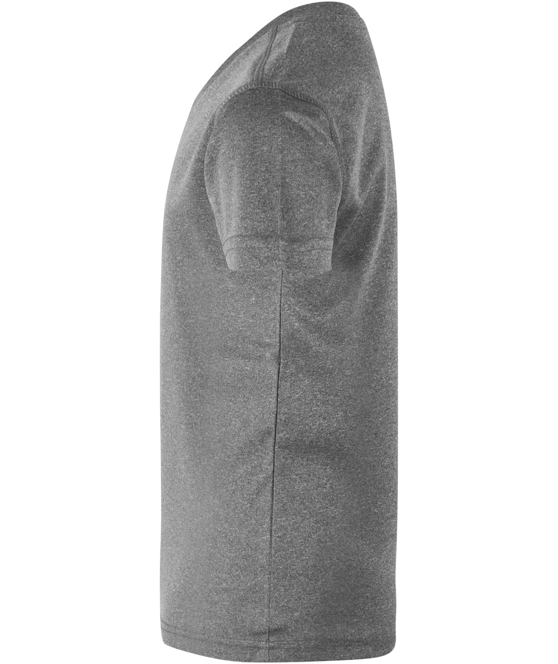 ID  Yes Active T-shirt for kids, Grey Melange, large image number 2