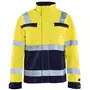 Blåkläder Multinorm arbeidsjakke, Hi-vis gul/marineblå