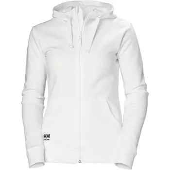 Helly Hansen Classic women's hoodie with zipper, White