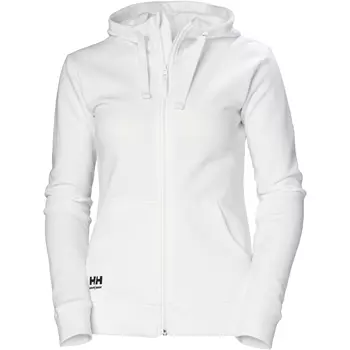 Helly Hansen Classic hoodie med dragkedja dam, White