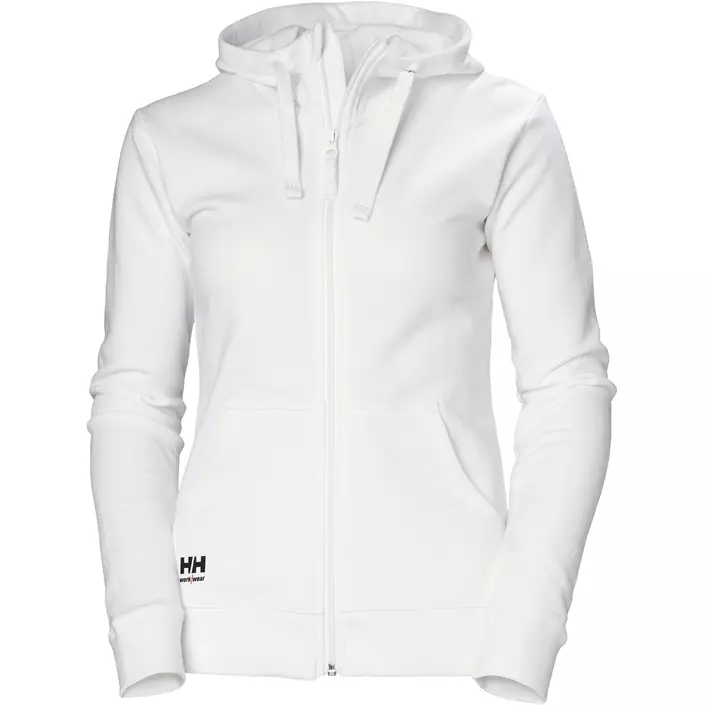 Helly Hansen Classic hoodie med dragkedja dam, White, large image number 0