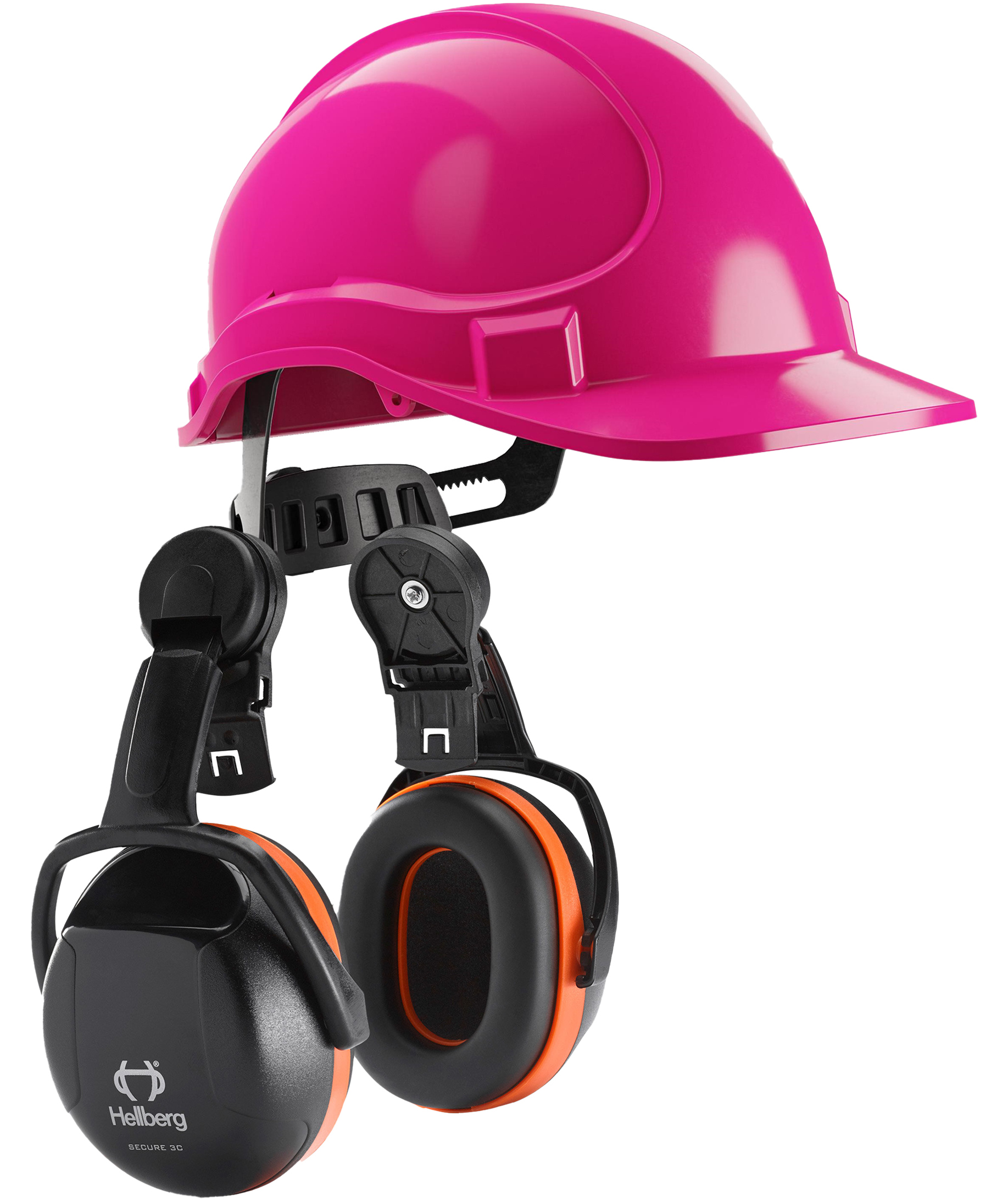 Hellberg hjelm og h&oslash;rev&aelig;rn til hjelmmontering