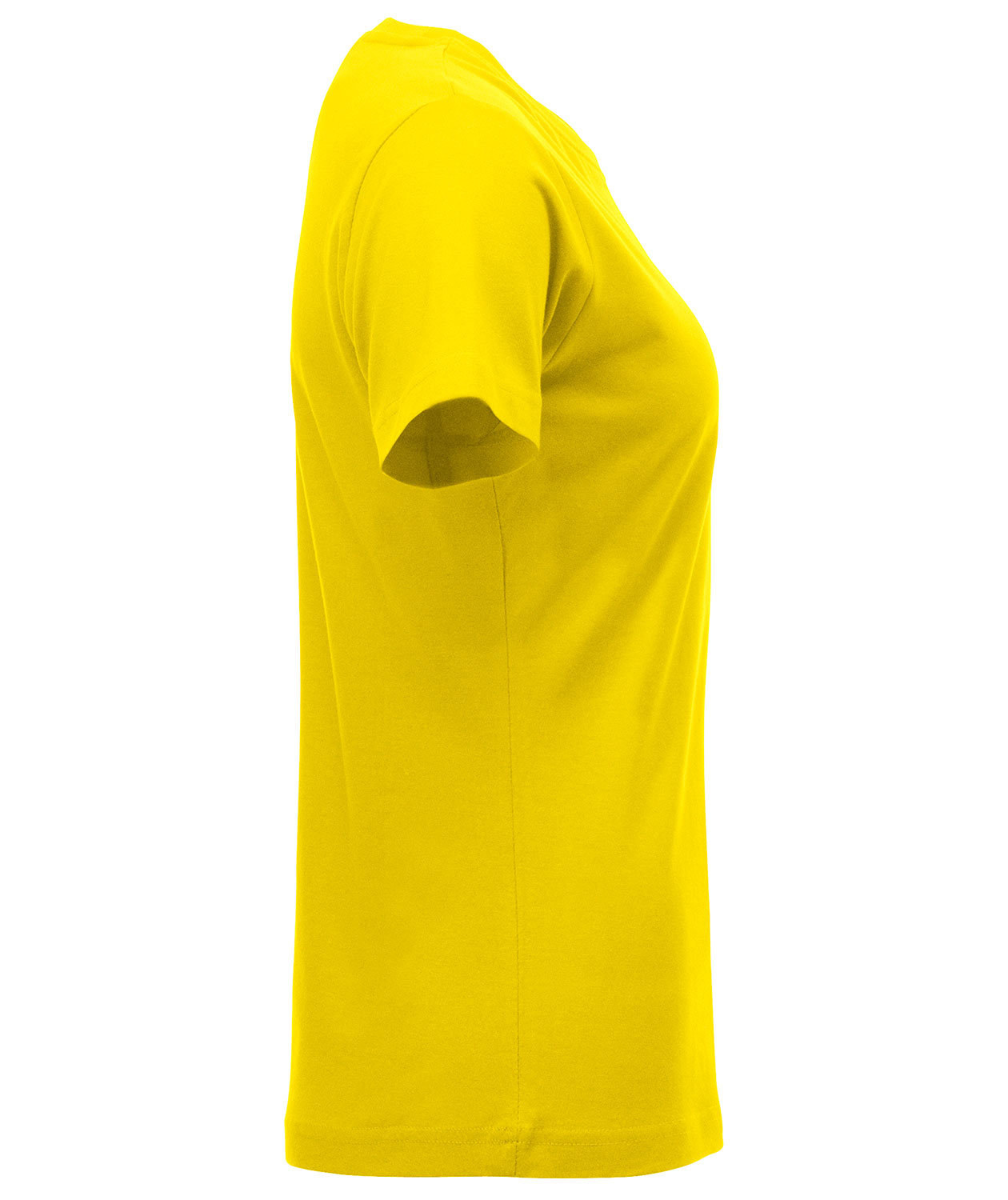 Clique New Classic T-shirt dam, Citron Gul, large image number 3