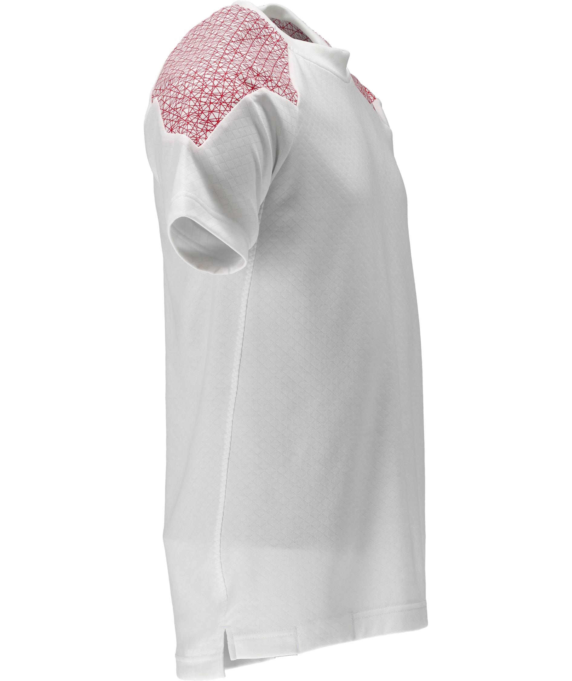 Mascot Food & Care Premium Performance HACCP-godk&auml;nd T-shirt, Vit/Signalr&ouml;d, large image number 3