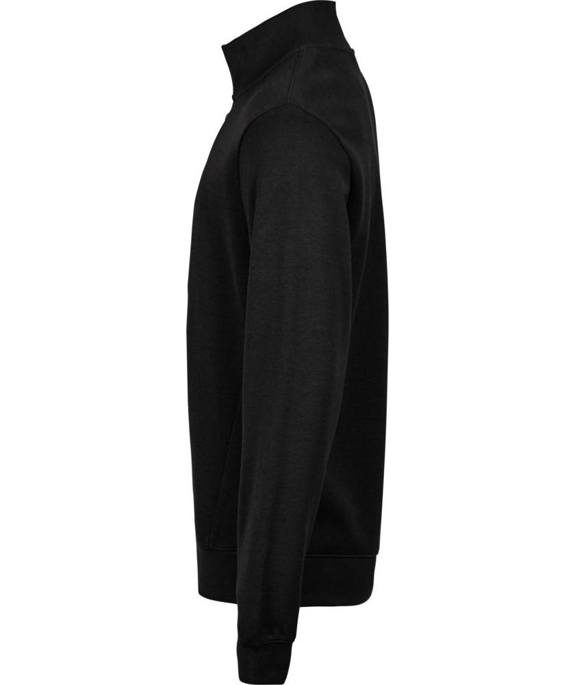 Tee Jays Half-zip sweatshirt, Black, large image number 3