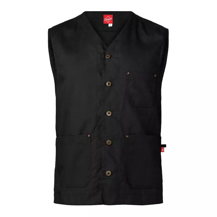 Segers 6013 server waistcoat, Black, large image number 0