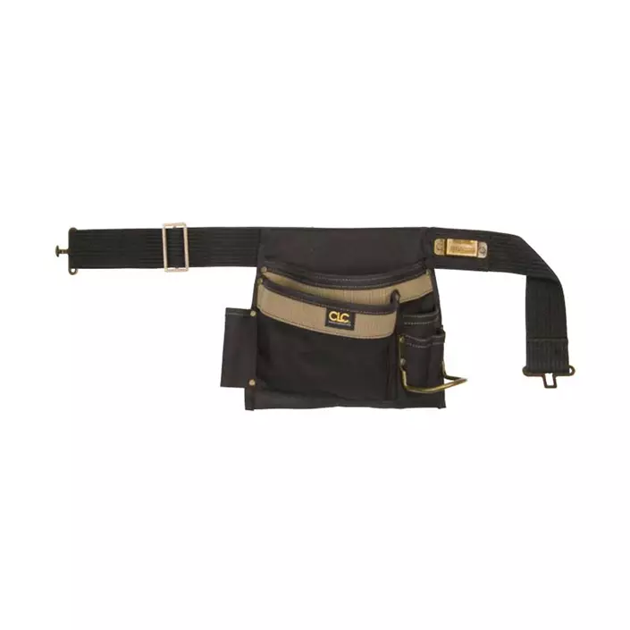 CLC Work Gear 1245 tool belt, Black/Brown, Black/Brown, large image number 0