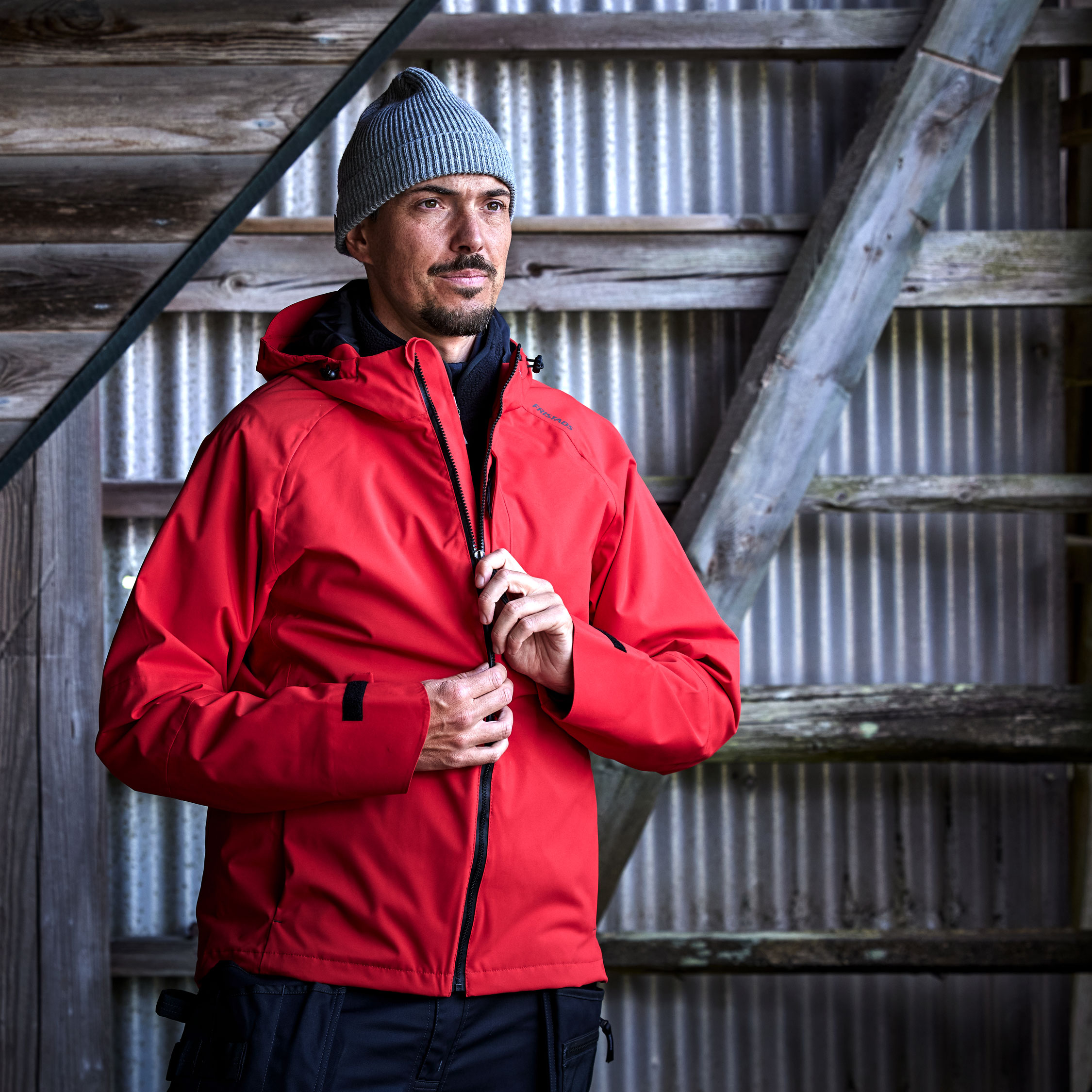 Fristads skaljakke 4882 GLPS, R&oslash;d, large image number 7