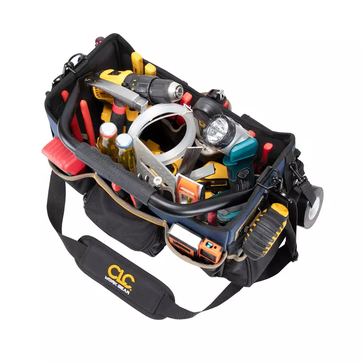 CLC Work Gear 1580 Premium tool bag 24,1L, Black, Black, large image number 6