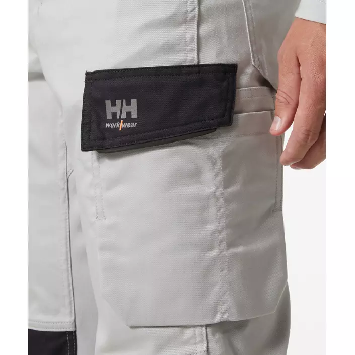 Helly Hansen Manchester arbeidsbukse, Grey fog/Ebony, large image number 4