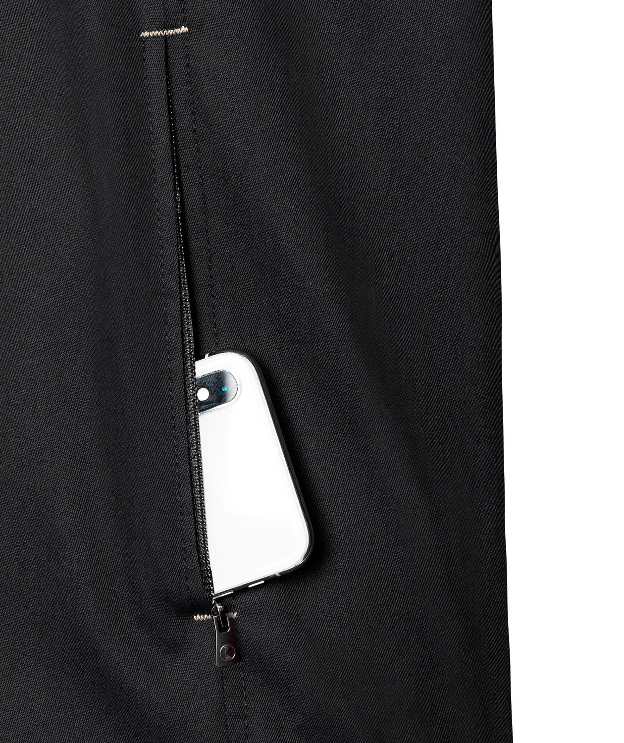 Karlowsky Green-generation short-sleeved chefs jacket, Black, large image number 4