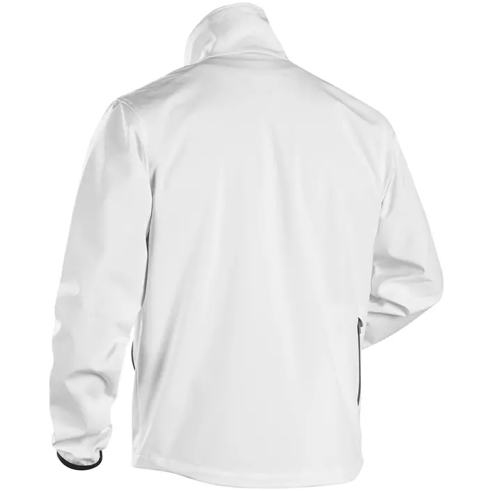 Blåkläder light softshell jacket, White/Grey, large image number 2