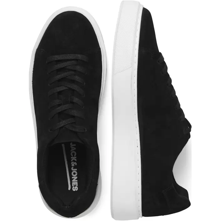 Jack & Jones JFWSTOCKHOLM sneakers, Black Suede, large image number 2