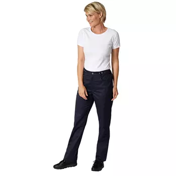 Kentaur women's flex trousers with extra leg length, Dark Marine Blue
