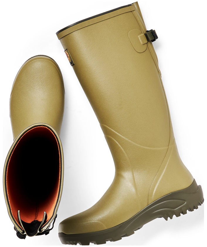 Gateway1 Field Master Lady 17" 3mm rubber boots, Cedar Olive, large image number 3