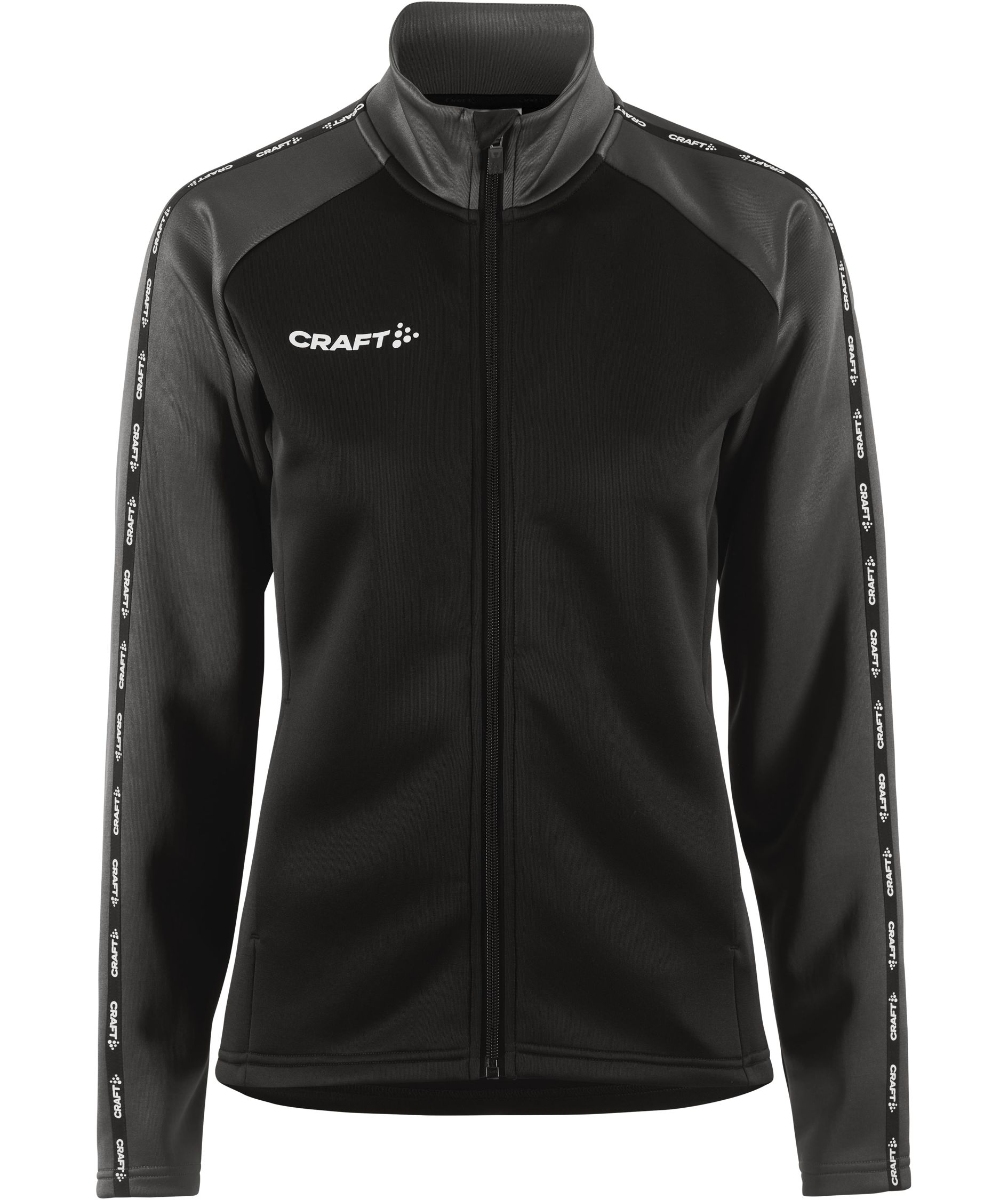 Craft Squad 2.0 dame cardigan, Black/Granite, Black/Granite, swatch