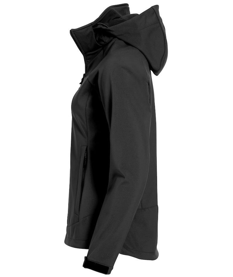 Clique Milford women's softshell jacket, Black, large image number 2