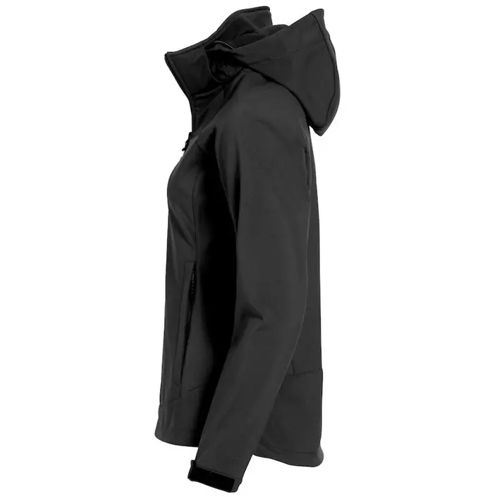 Clique Milford women's softshell jacket, Black, large image number 2