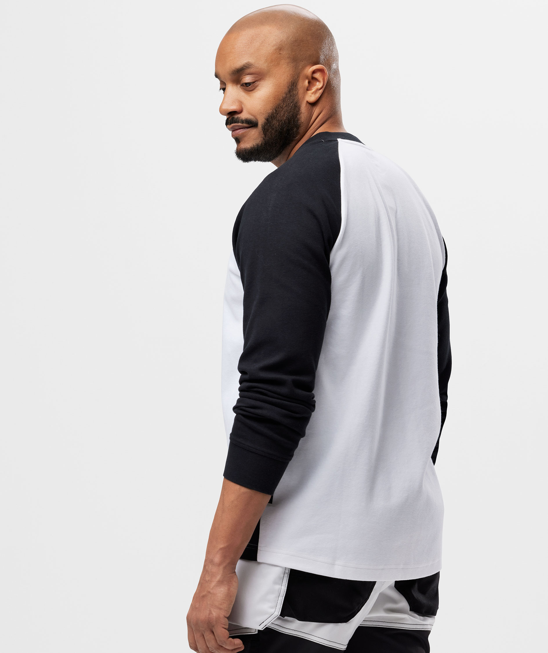 Snickers long-sleeved T-shirt 2840, Black/white, large image number 3