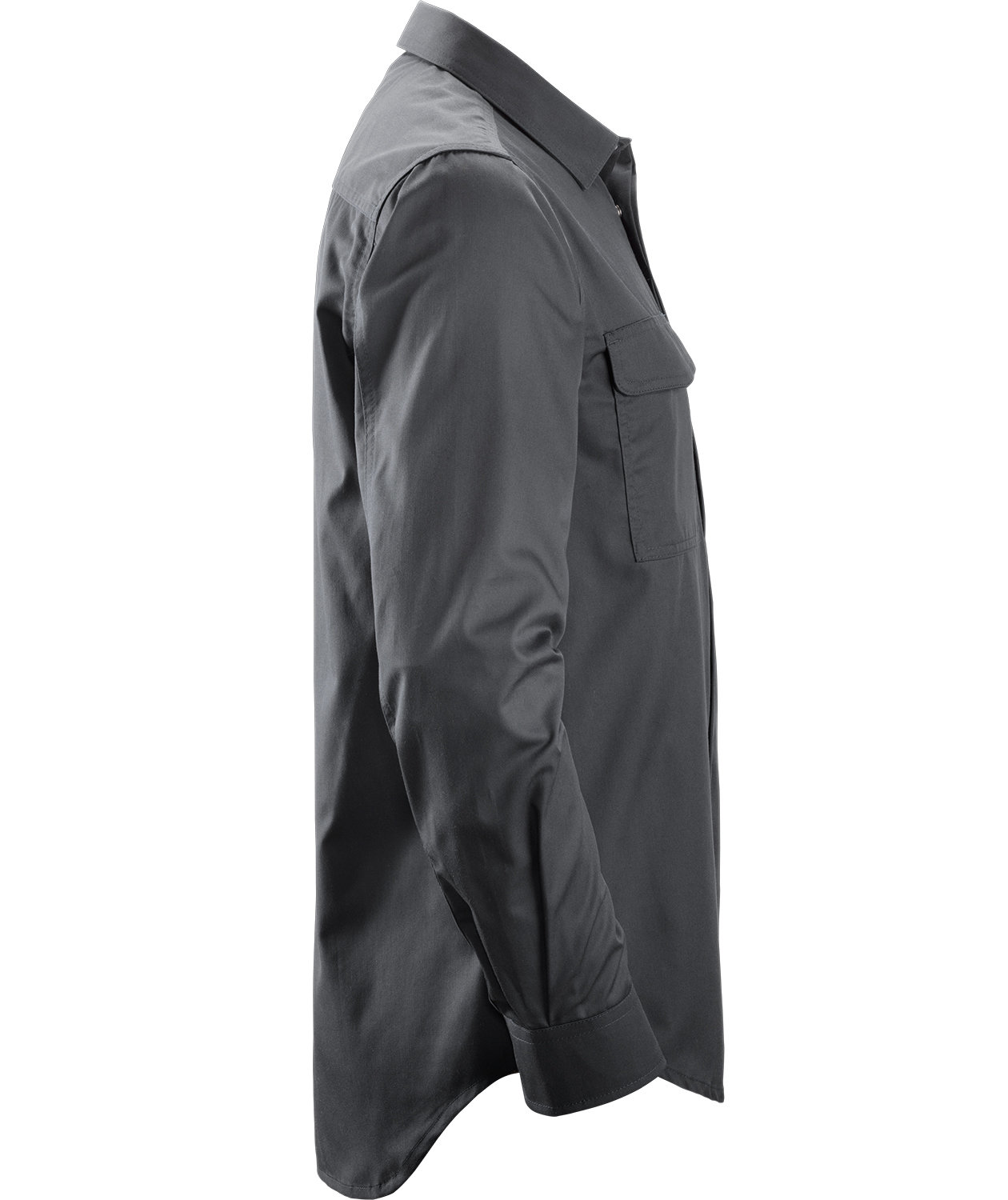 Snickers service skjorte 8510, St&aring;lgr&aring;, large image number 3