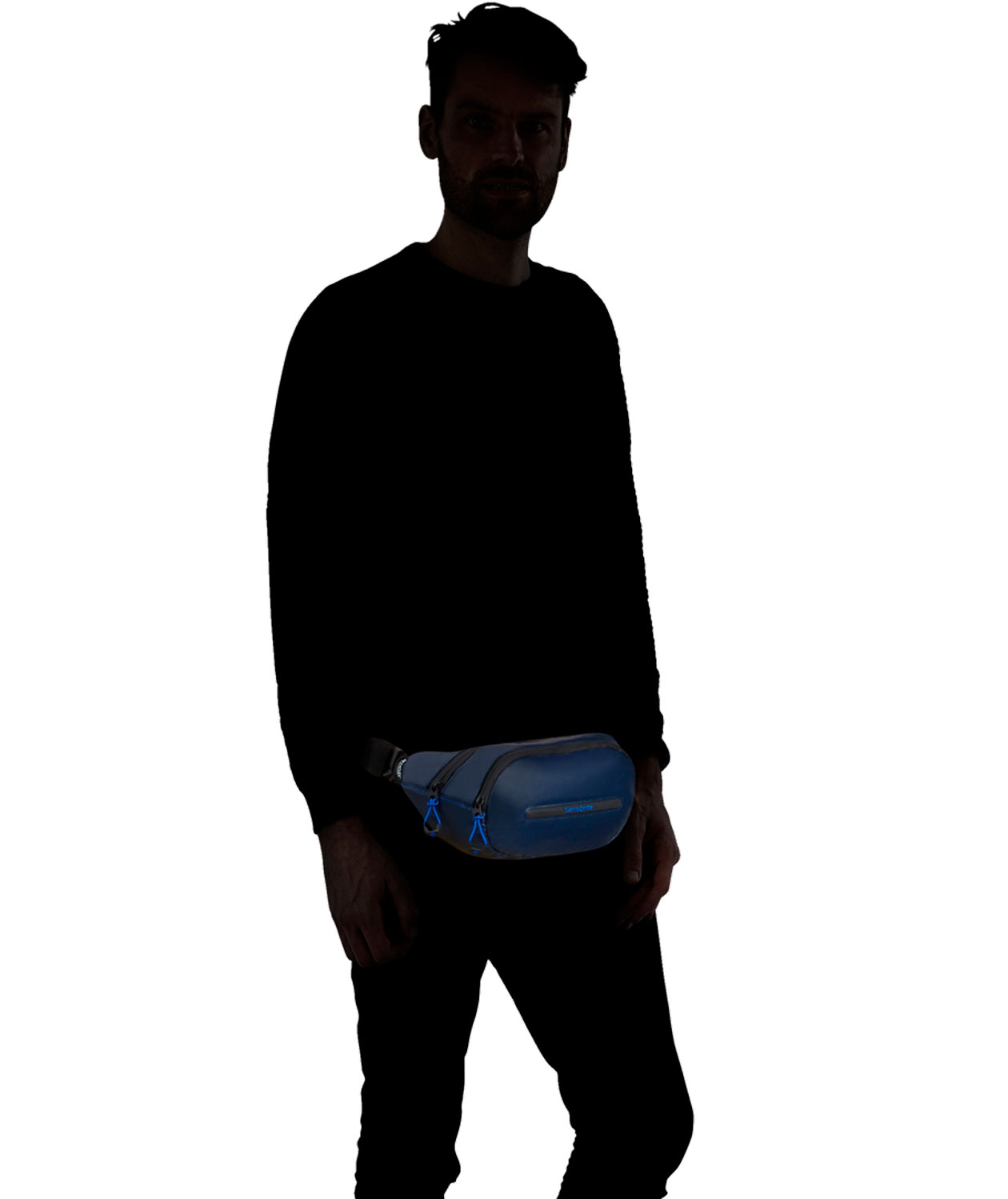 Samsonite Ecodiver b&aelig;ltetaske 3L, Blue Nights, Blue Nights, large image number 3