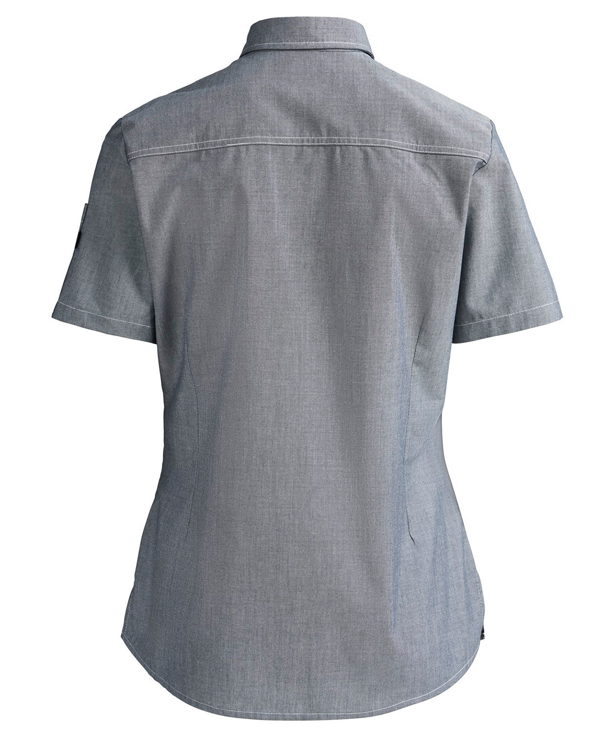 Kentaur modern fit women's short-sleeved shirt, Chambray Grey, large image number 1