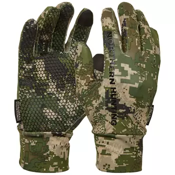 Northern Hunting Sigvald Handschuhe, TECL-WOOD Optima 9 Camouflage