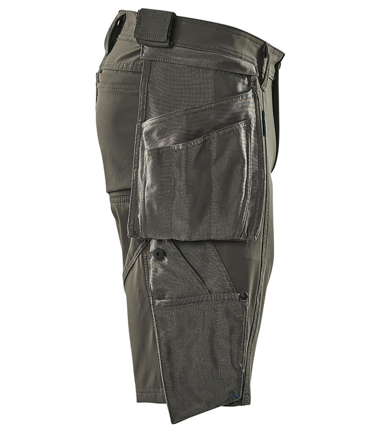 Mascot Advanced craftsman shorts full stretch, Dark Anthracite, large image number 2