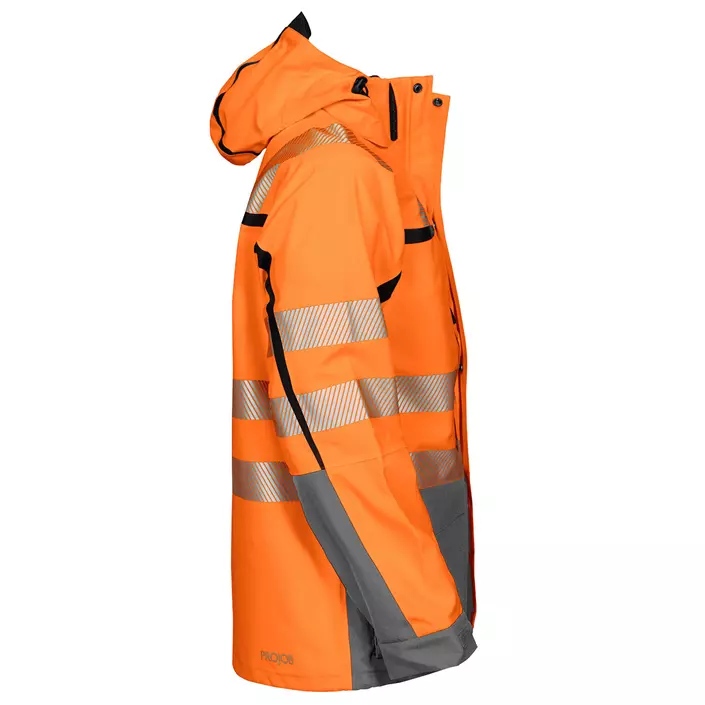 ProJob work jacket 6417, Orange/Grey, large image number 3