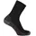 Klazig socks with merino wool, Black, Black, swatch