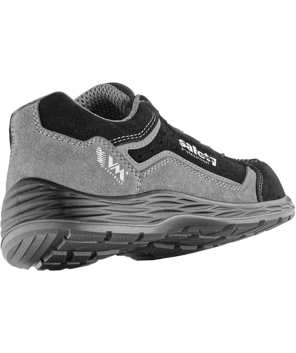 VM Footwear Corsica safety shoes S1PL, Black/Grey, large image number 1