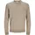 Jack & Jones Premium JPRCCMERINO striktrøje med merinould, Greige Melange, Greige Melange, swatch