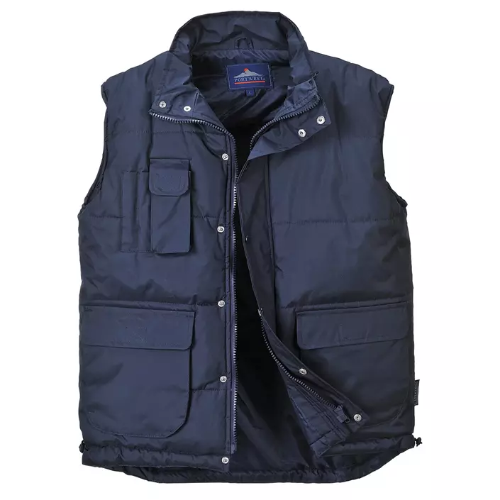 Portwest quilted vest, Marine Blue, large image number 1