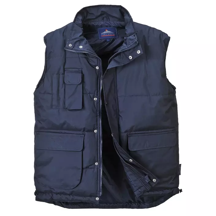 Portwest quilted vest, Marine Blue, large image number 1