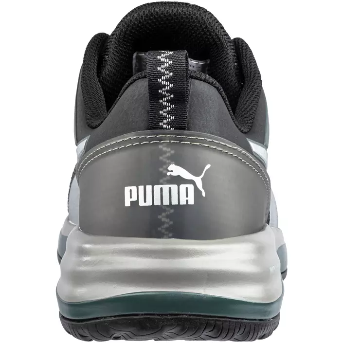 Puma Charge Black Low Disc safety shoes S1P, Black/Grey, large image number 2