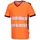 Portwest PW3 T-shirt, Hi-Vis Orange/Sort, Hi-Vis Orange/Sort, swatch