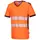 Portwest PW3 T-shirt, Hi-Vis Orange/Sort, Hi-Vis Orange/Sort, swatch