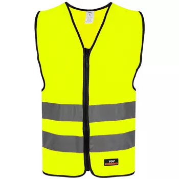 YOU Flen reflective safety vest, Hi-Vis Yellow