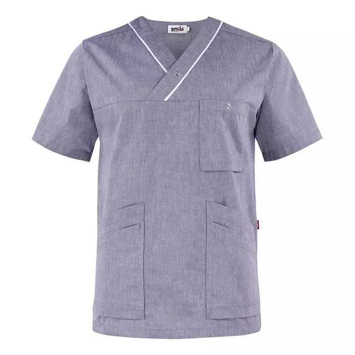 Smila Workwear Leon smock, Grey Melange, Grey Melange, large image number 0