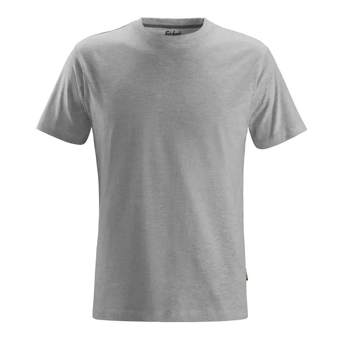 Snickers T-shirt 2502, Grey Melange, large image number 0