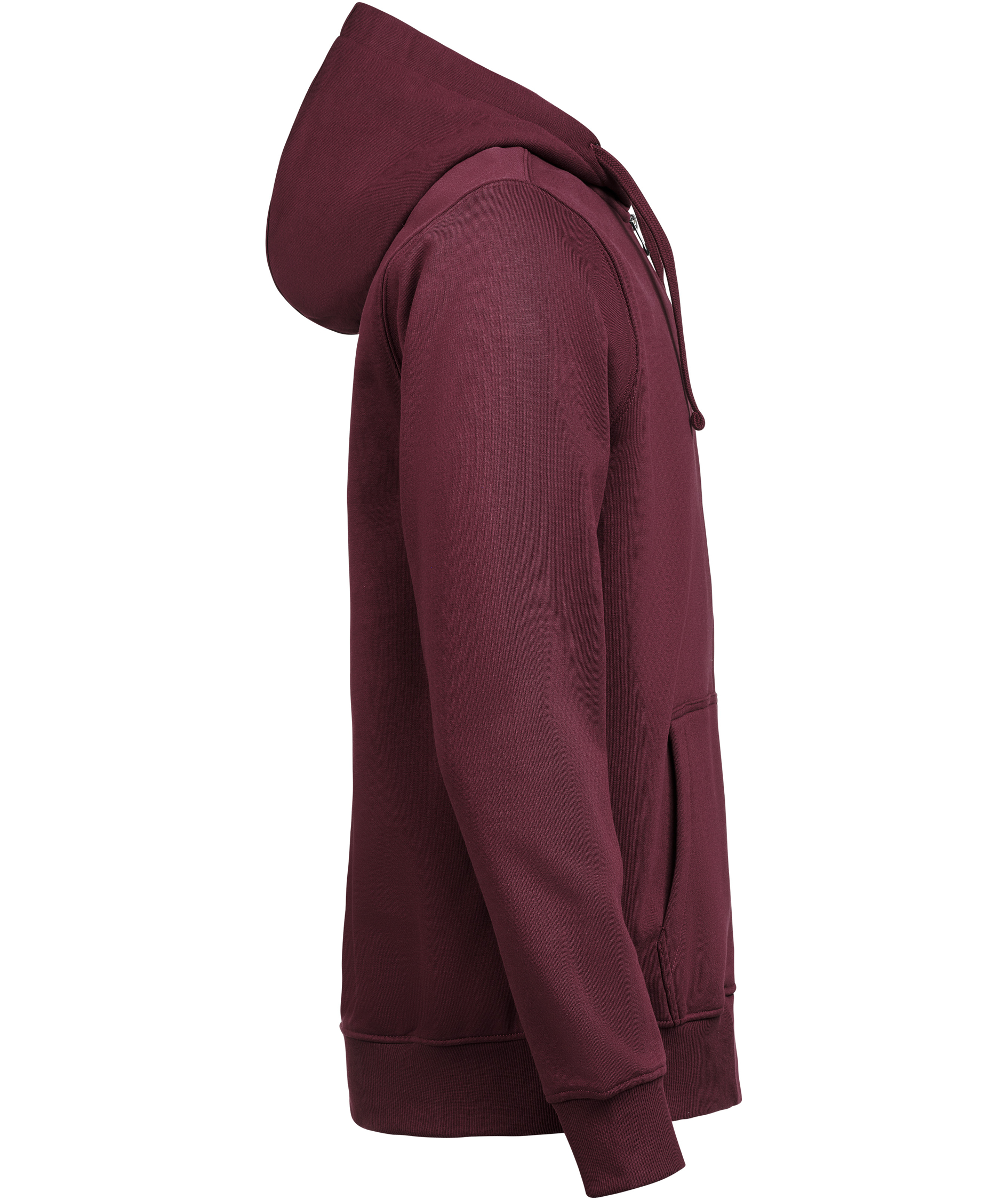 UM Regular fit h&aelig;ttetr&oslash;je med lyn, Prune, large image number 2