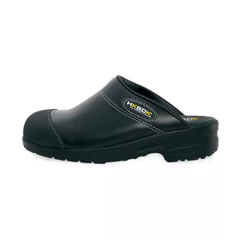 HKSDK S90 safety clogs without heel cover SB, Black