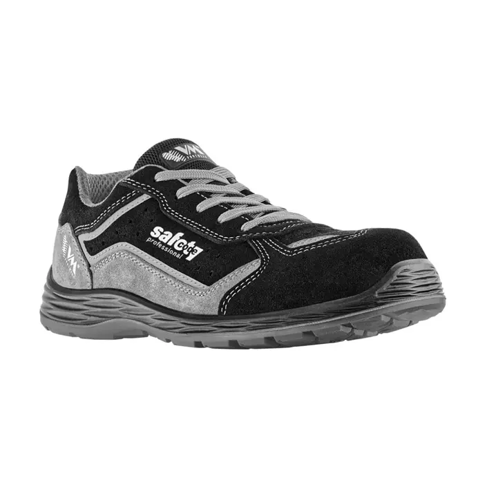 VM Footwear Corsica safety shoes S1PL, Black/Grey, large image number 0