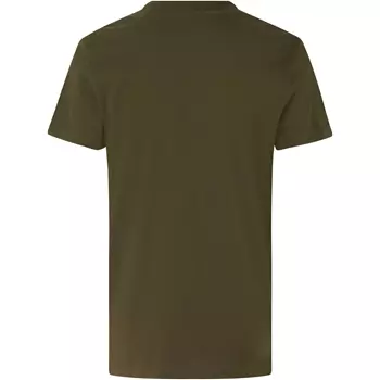 ID økologisk T-skjorte for barn, Olivengrønn